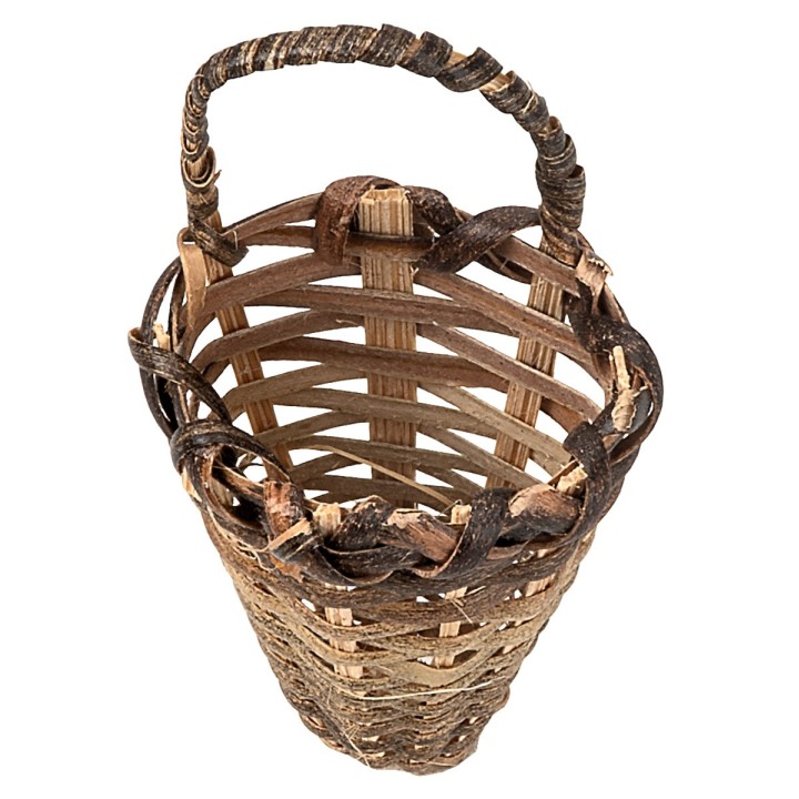 Cesta en mimbre cm 3x2,5x6,6 h miniaturas belén