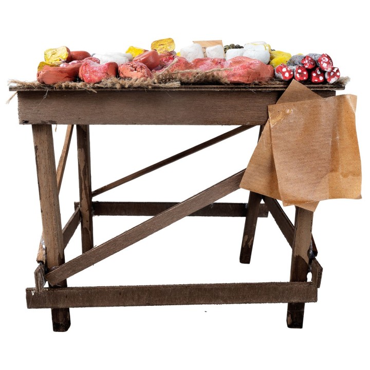 Banchetto misto di salumi e formaggi cm 20x15x15 h