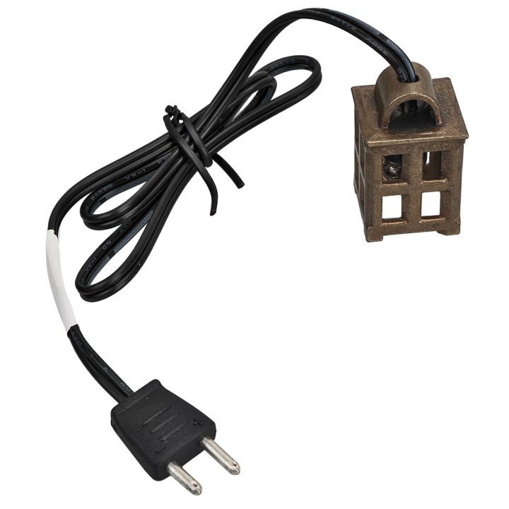 Lanterna in metallo 3,5 v. 