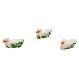 Set de tres gansos cm 1,7x1,1 h