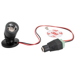 Foco tipo spot orientable con luz blanca cálida
