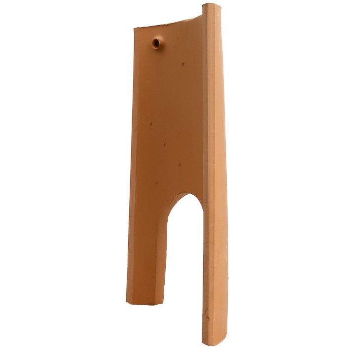 Tile with door in terracotta h 22 cm