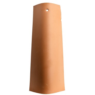 Teja con agujero en terracota h 22 cm