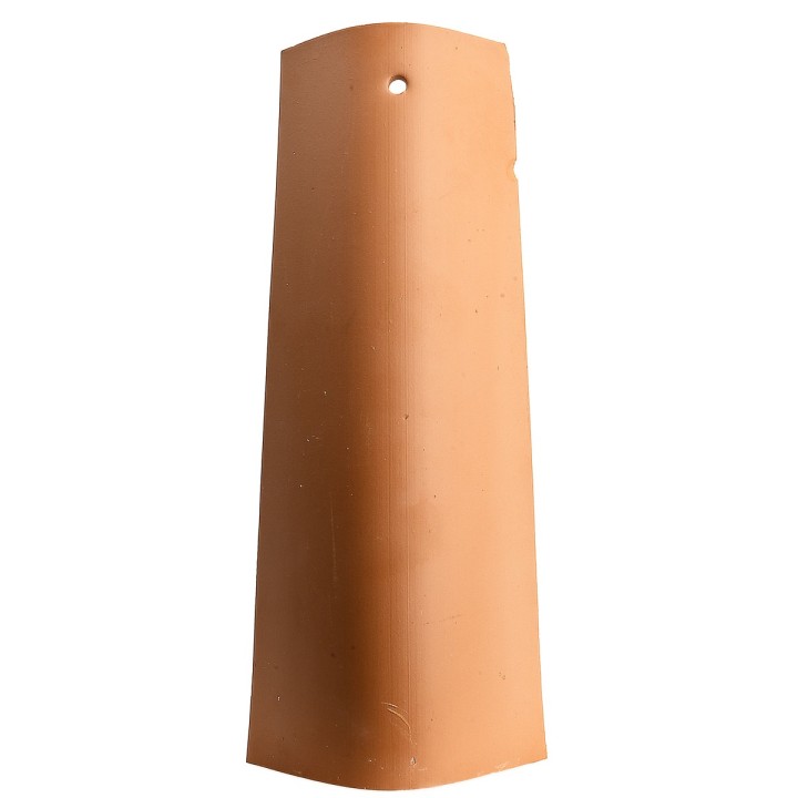 Tile with hole in terracotta h 22 cm