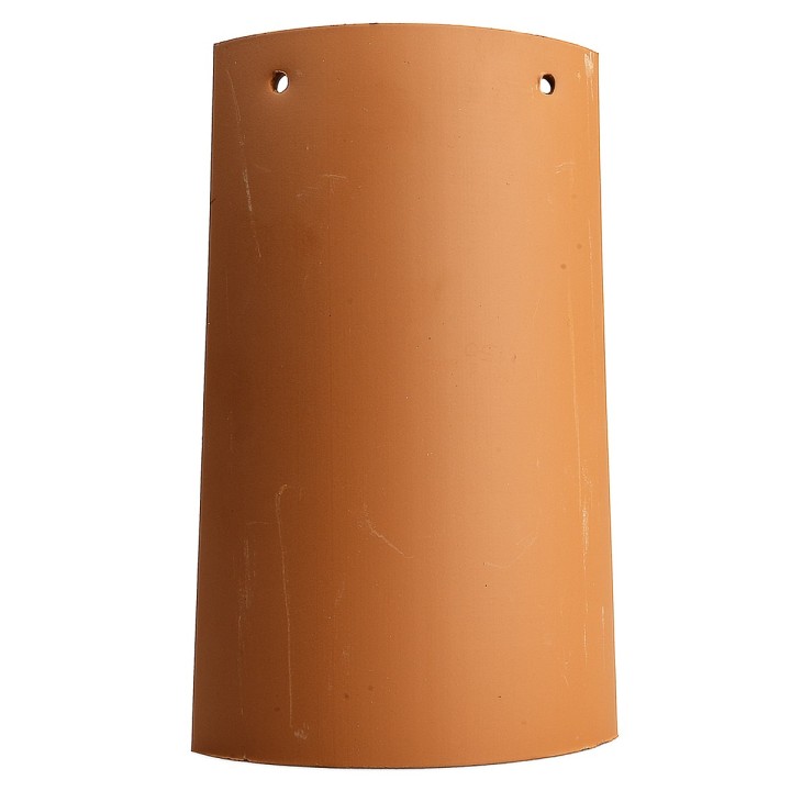 Tile with holes in terracotta h 22 cm