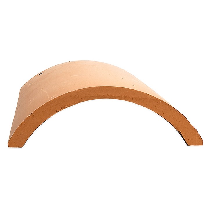 Teja con agujeros en terracota h 22 cm