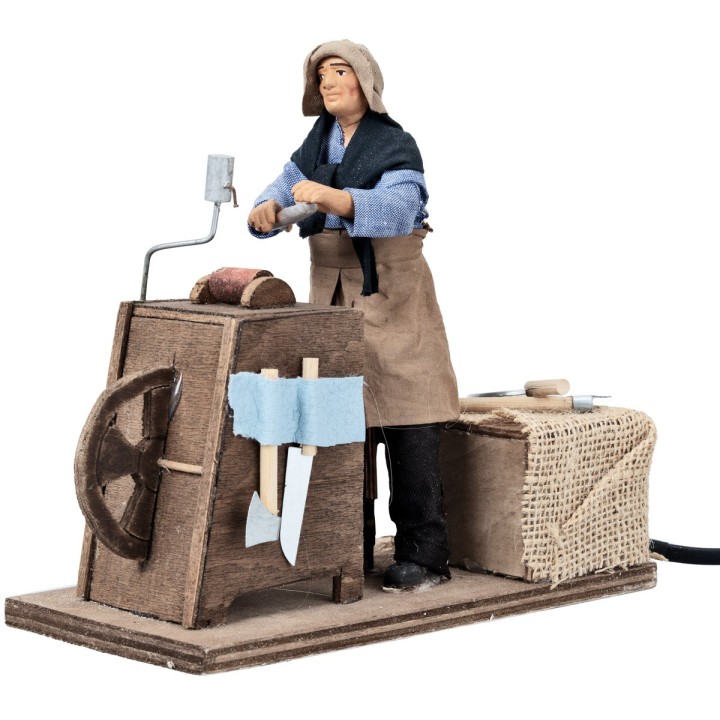 Knife grinder h 17.5 cm in motion