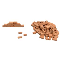 Terracotta bricks mm 25x12x7 available in: