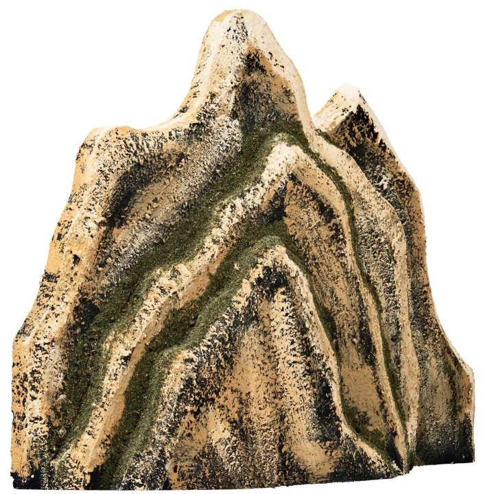 Montagne per presepe cm 66x12,6x51 h