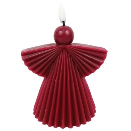 Vela ángel con luz led efecto llama h 13,5 cm
