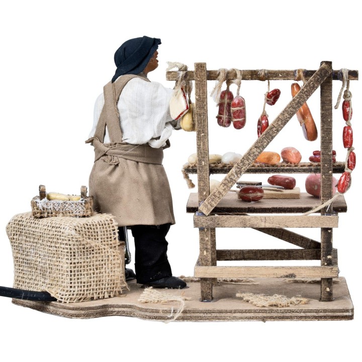 Salumiere con mensola in movimento 14 cm