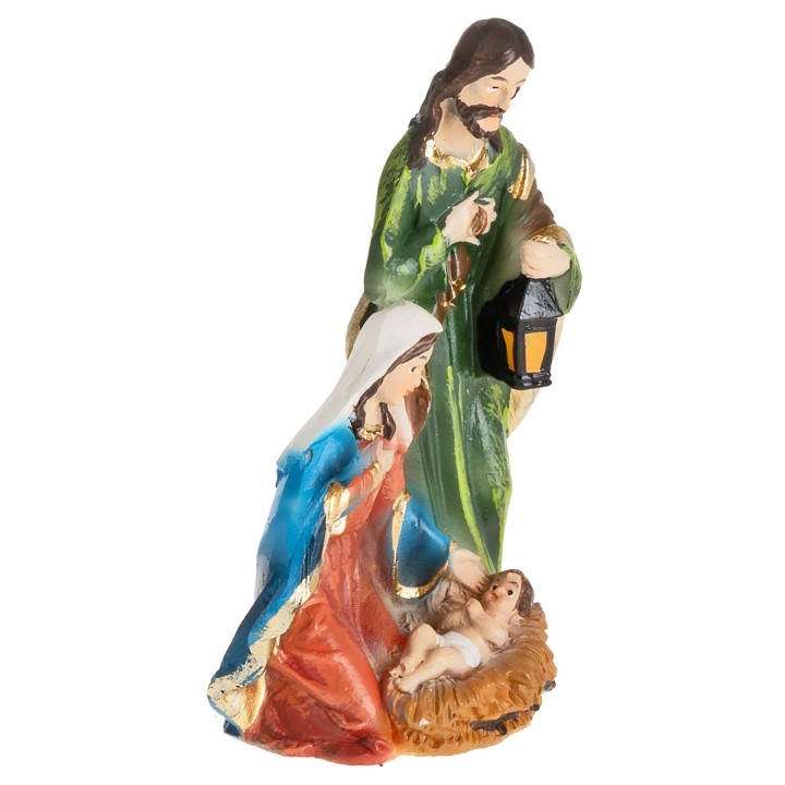 Natividad en resina cm 4,1x2,8x7,8 h