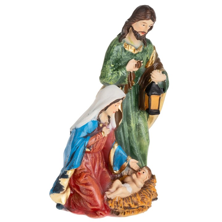 Natividad en resina cm 4,1x2,8x7,8 h
