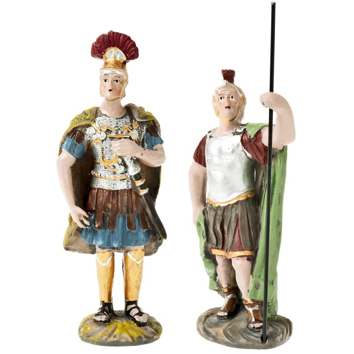 Set due soldati romani della serie Oliver h 12 cm