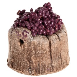 Red Grape Tub in Resin cm ø 3.8x3.8 h