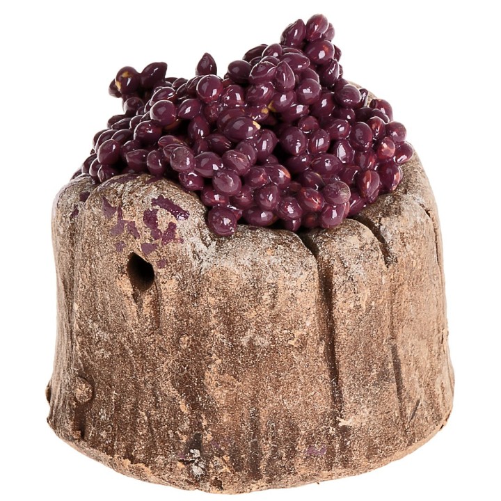 Red Grape Tub in Resin cm ø 3.8x3.8 h