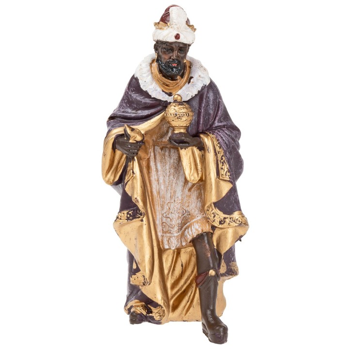 Nativity set of 11 figures 20 cm in resin