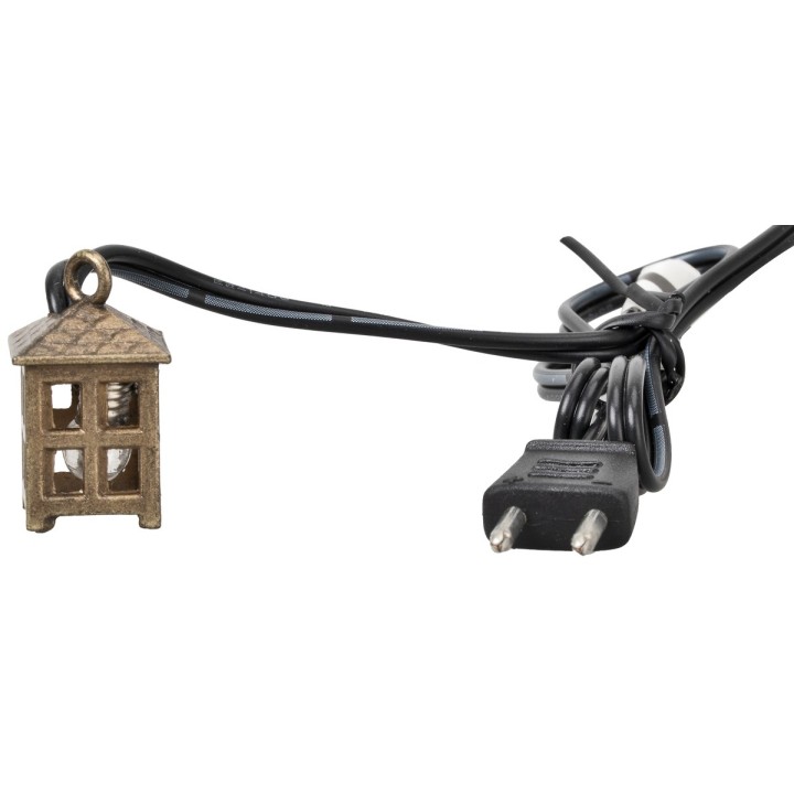 Lanterna a luce bianca con filo 3,5 Volt cm 2h