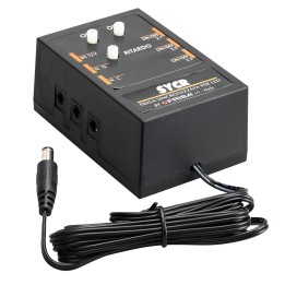 Adjustable multifunction socket with 6 outputs for LED