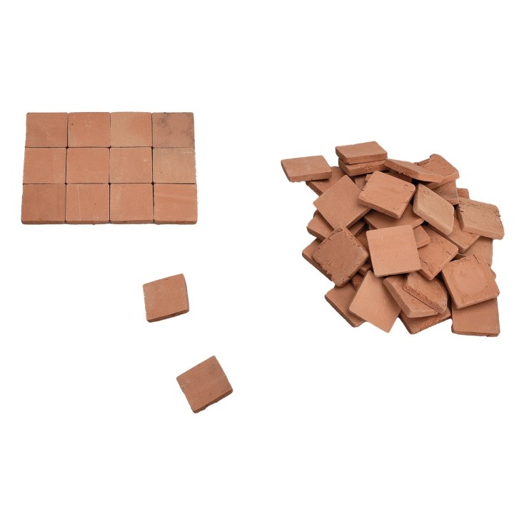 Pavimento quadrato 19x19 mm busta da 50 pezzi