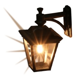 Lanterna da parete h 3 cm 12v