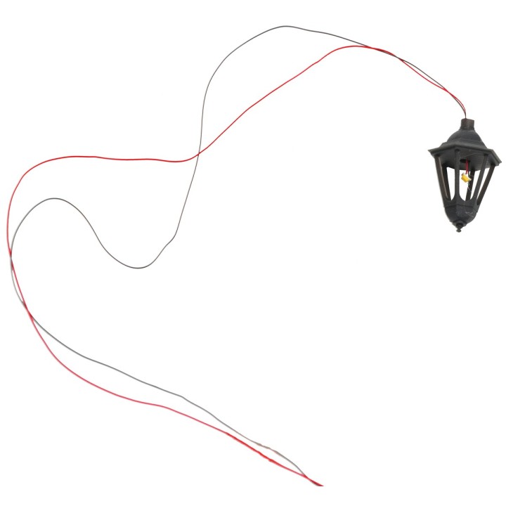 Hexagonal ceiling lantern 2.5 cm 12v