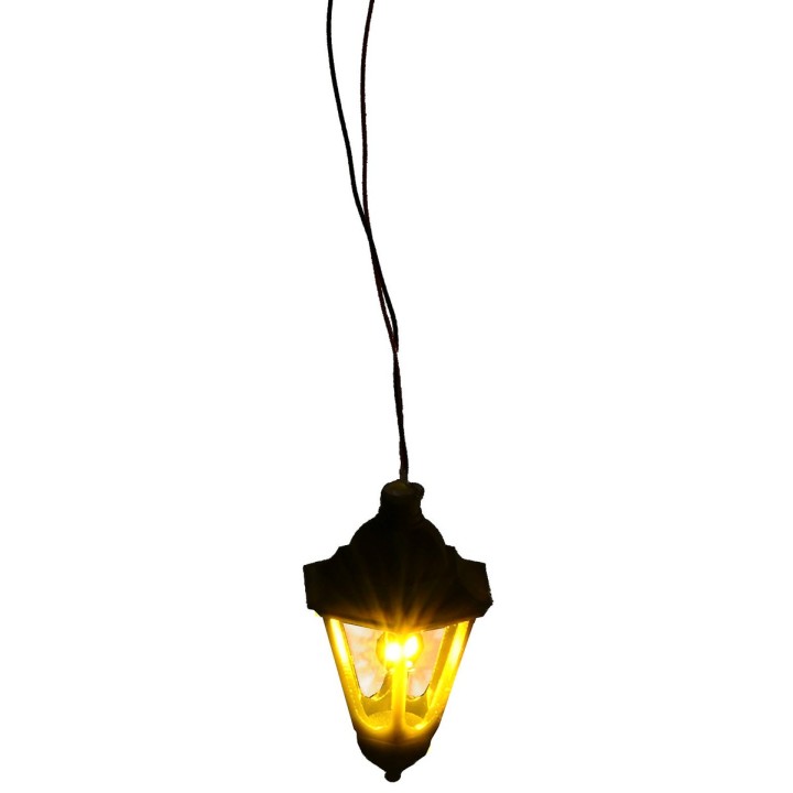 Hexagonal ceiling lantern 2.5 cm 12v
