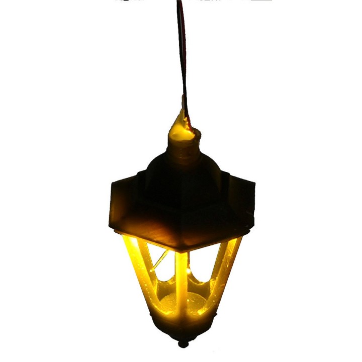 Hexagonal ceiling lantern 2.5 cm 12v