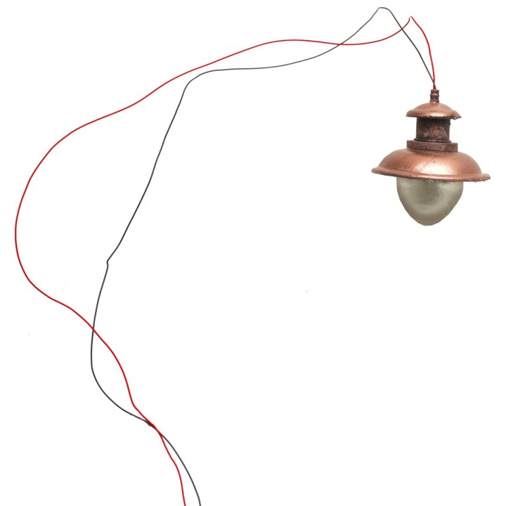 Lampadario ovale da soffitto Ø 2,6 cm 12v