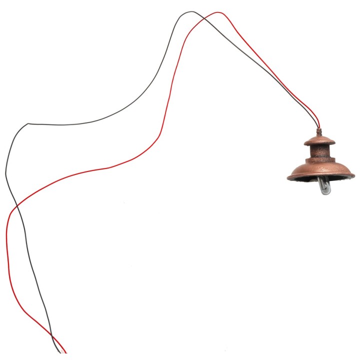 Oval ceiling chandelier Ø 2 cm 12v