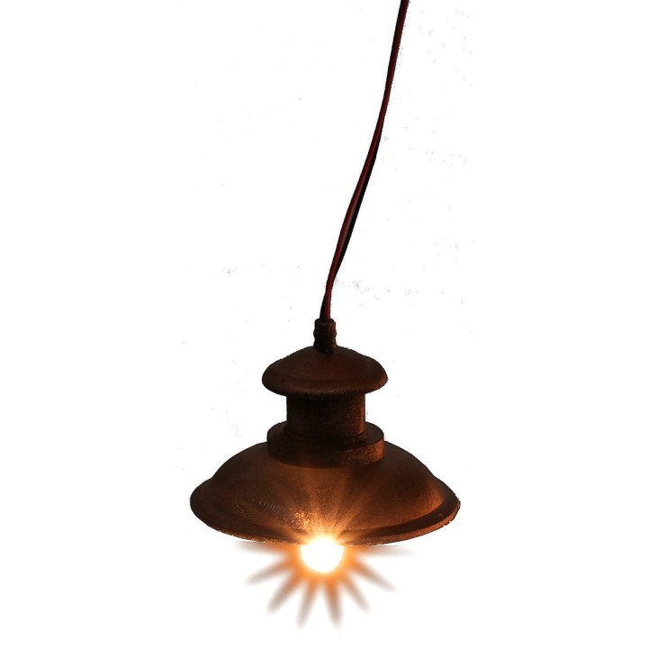 Oval ceiling chandelier Ø 2 cm 12v