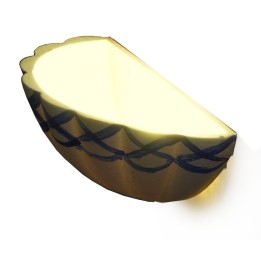 Lampada a conchiglia da parete 2 cm 12v