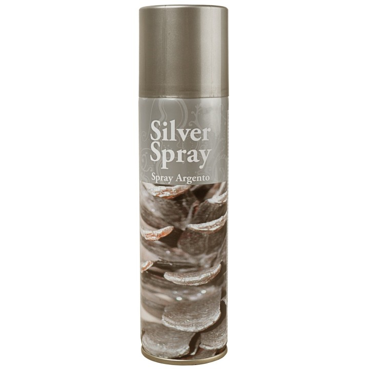 Spray argento 150 ml natale