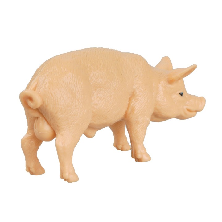 Cerdo en pvc para estatuas de 15-20 cm