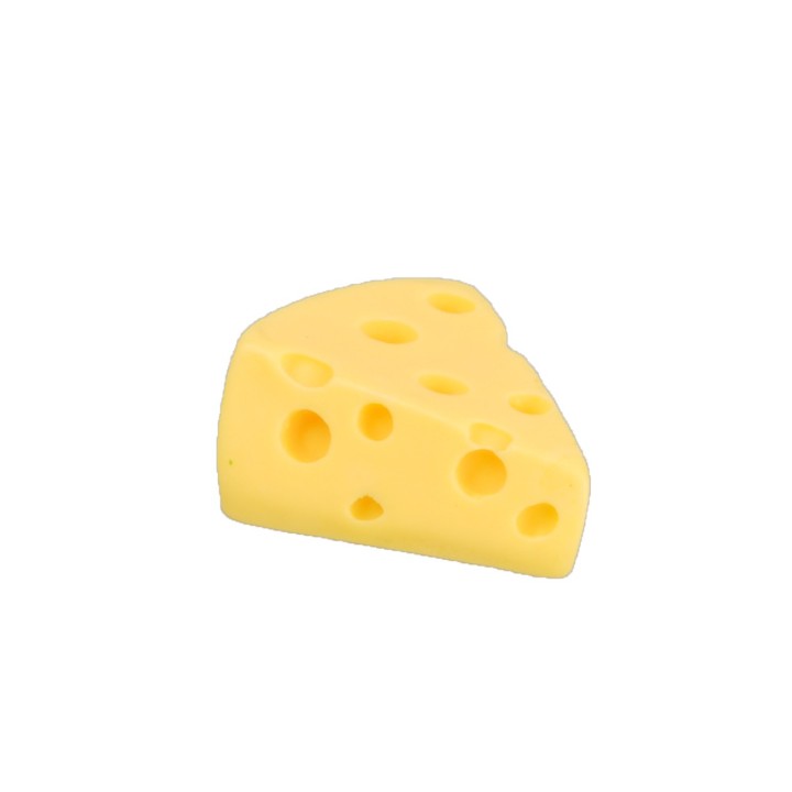 Conjunto de tres cuñas de queso cm 1,5x1,2x0,6 h