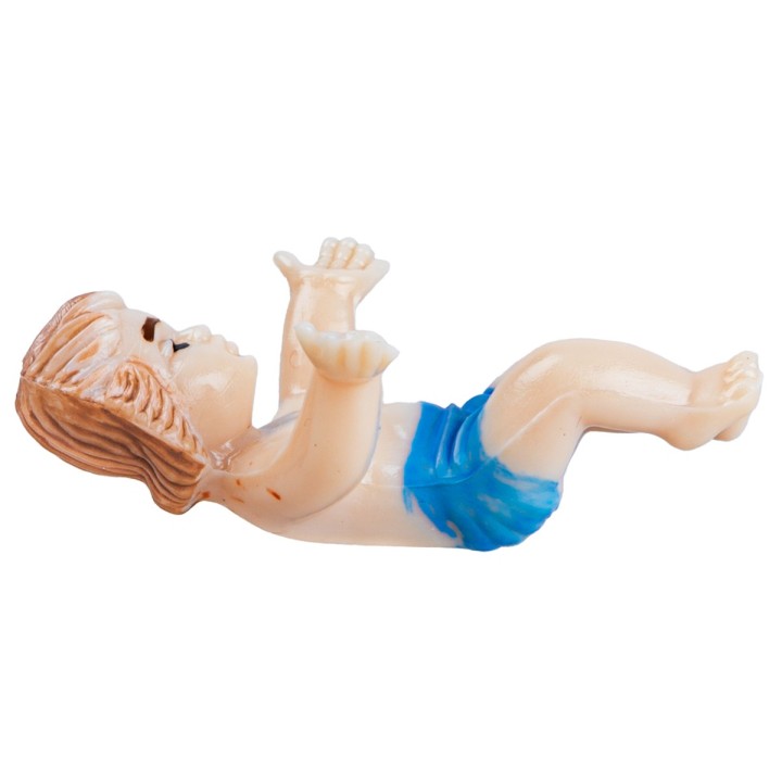 Set de 12 piezas de Niño Jesús de 4 cm en PVC