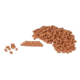 Terracotta bricks 10x5 mm available in