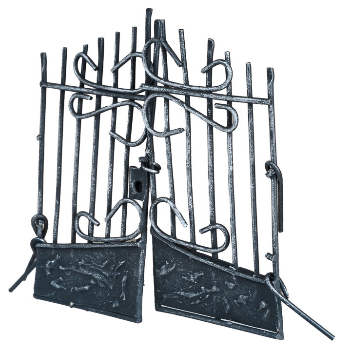 Openable metal gate cm 8x7.7 h