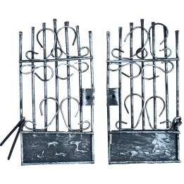 Puerta de metal abatible cm 11X11 h