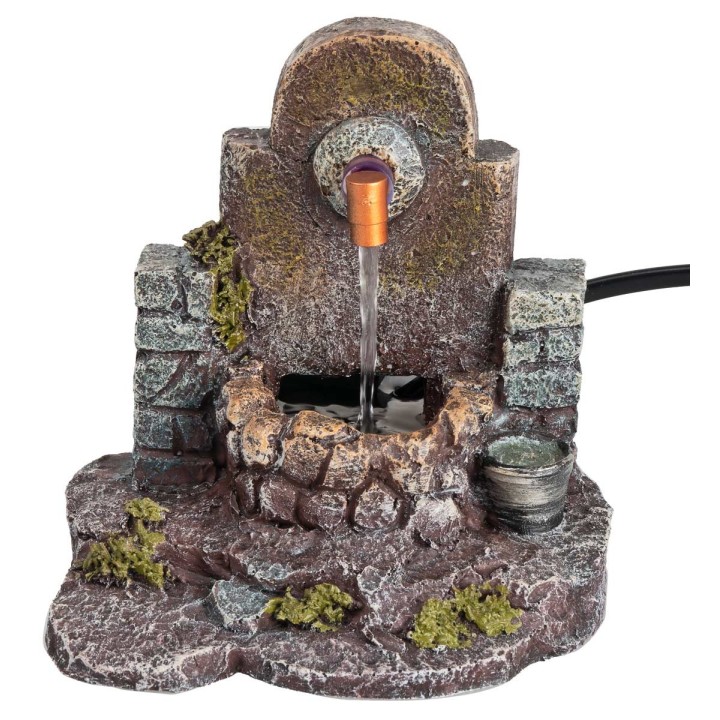 Fuente de resina funcionando cm 13,5x12x13 h