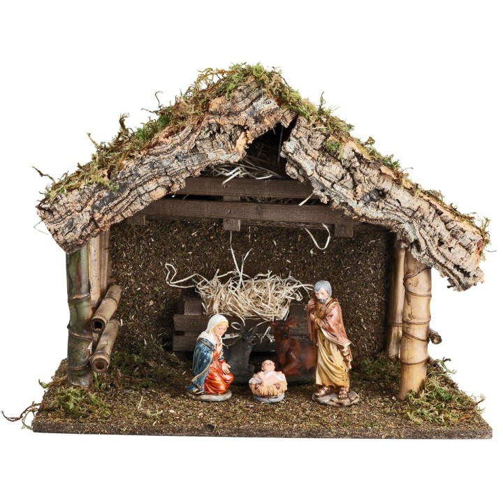 Cabaña para Natividad 15 cm 50x28x40 h