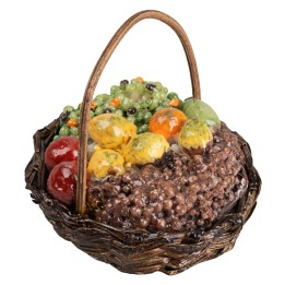 Cestino con frutta in vimini ø 5 cm