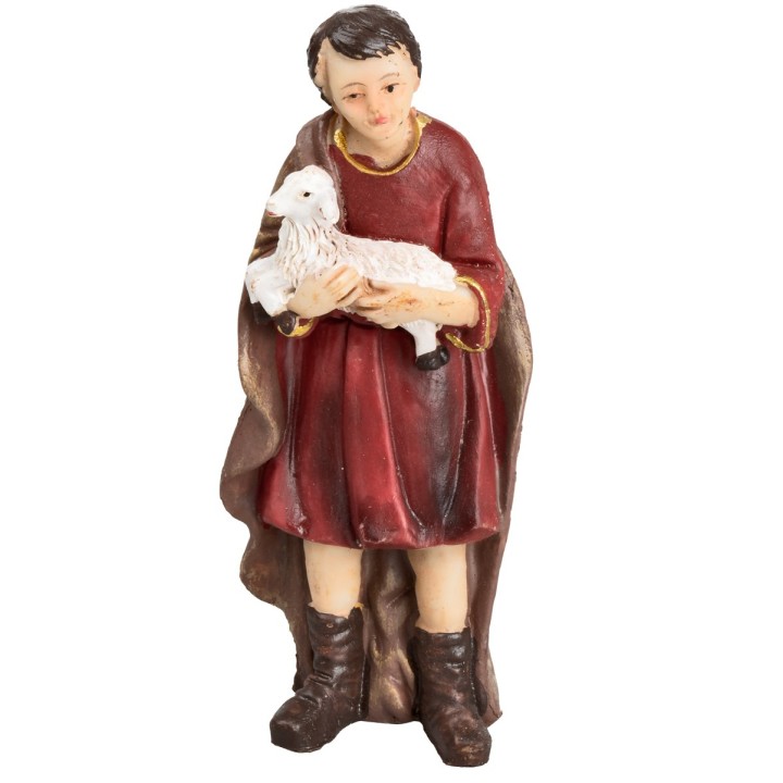 Conjunto de natividad 7 figuras 12 cm en resina