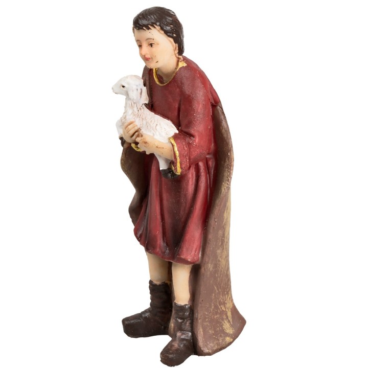 Conjunto de natividad 7 figuras 12 cm en resina