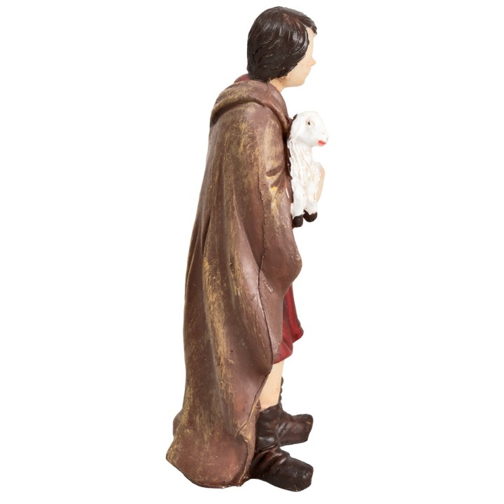 Set natività 7 soggetti 12 cm in resina