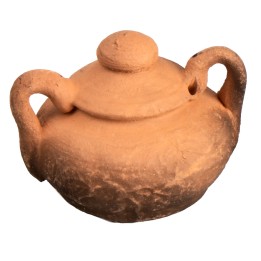 Pot with terracotta lid Ø 2.0 cm
