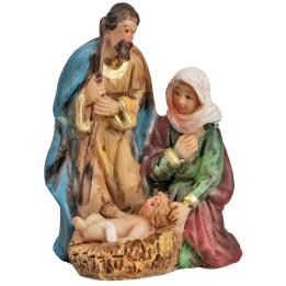 Natividad en resina cm 4,5x3,5x6 h