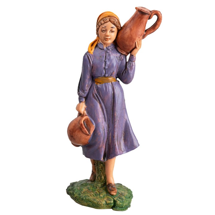 Woman with amphorae 10 cm