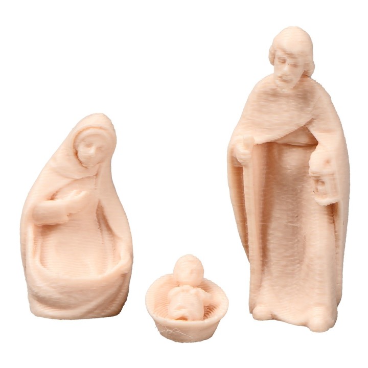Mini Natività moderna per Presepe serie 4 cm