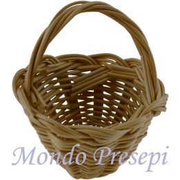 Wicker basket ø cm 4